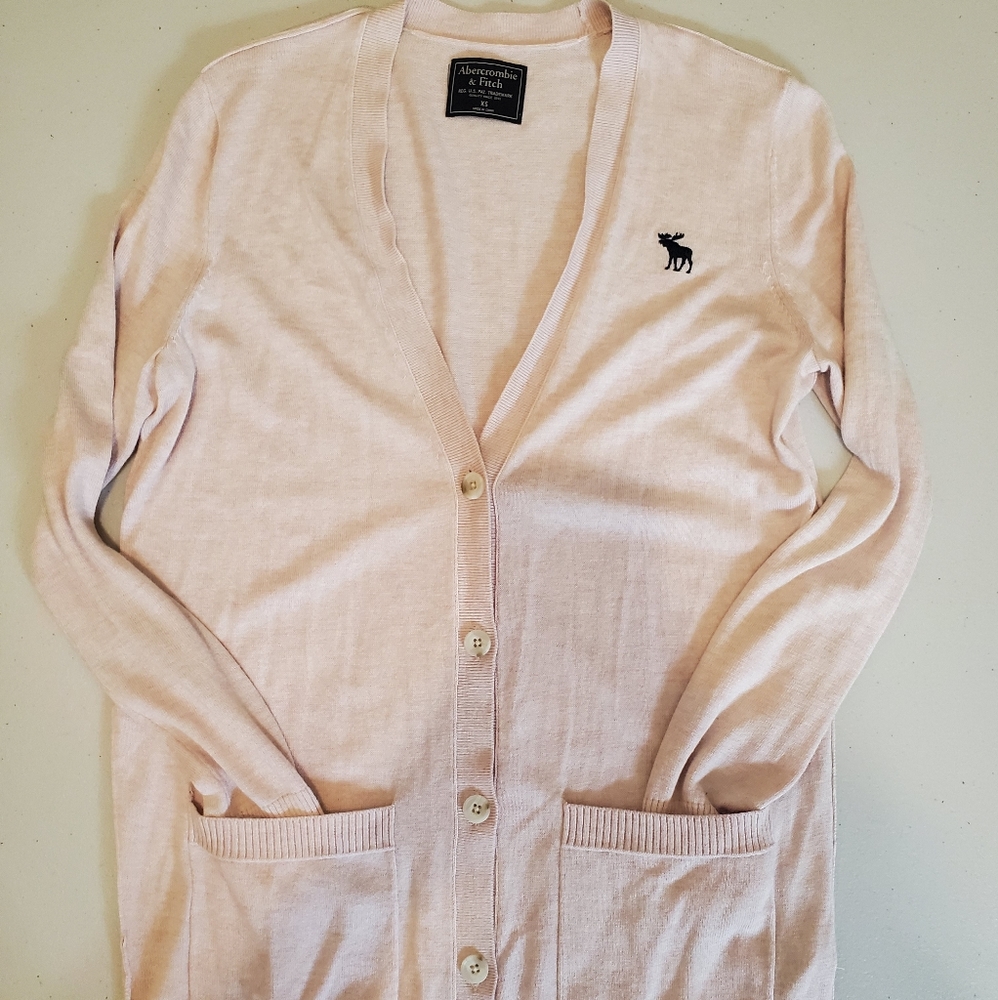Abercrombie Icon Boyfriend Cardigan